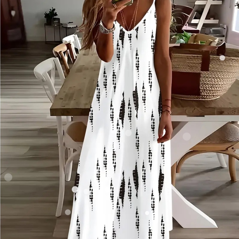 Tie Dye Maxi Dress - Soft Comfy - Boho
